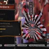 guitar hero world tour guitar customization