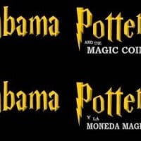 obama potter magic coin logo