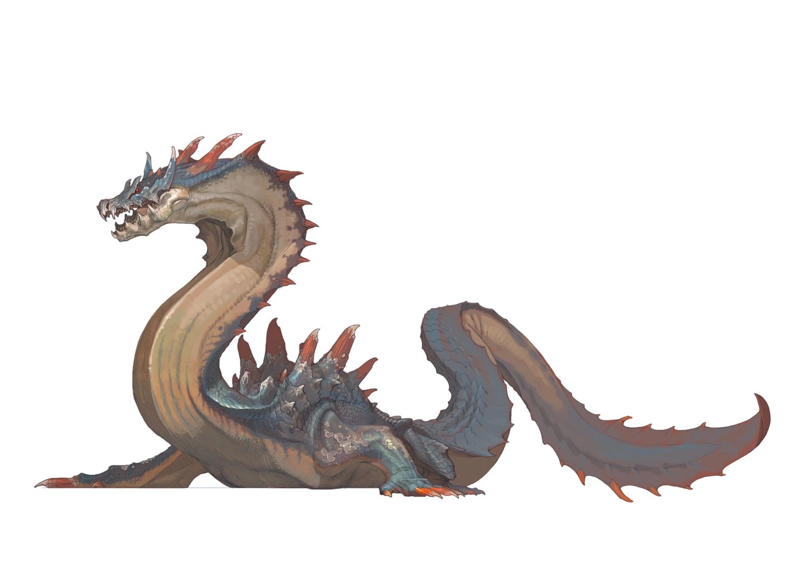 main sea dragon for large scale image use only psd jpgcopy