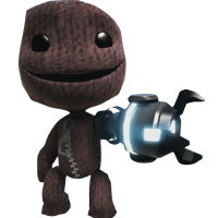 sackboy w grappling hook