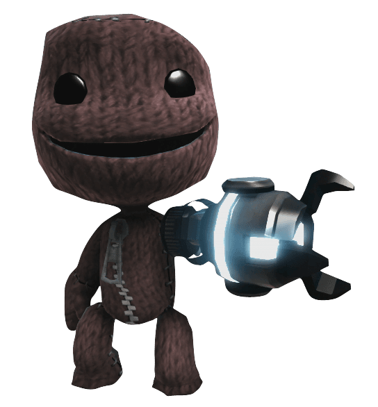 sackboy w grappling hook