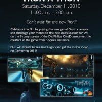 tron a thon flyer