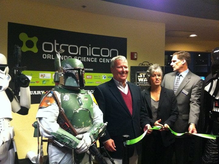 Orlando Mayor Buddy Dyer at OTRONICON Opening Ceremony