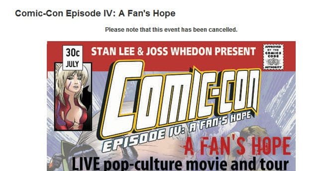 comiccon episode4 a fans hope cancelled ucf arena 001