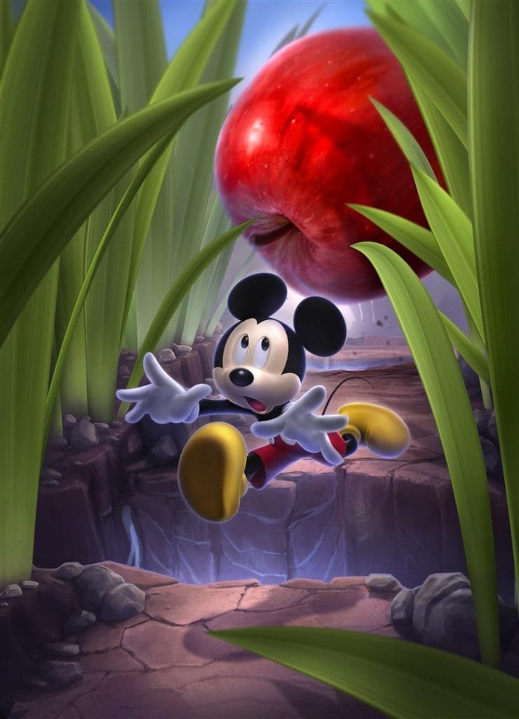 castle of illusion mickey mouse poster apple 001
