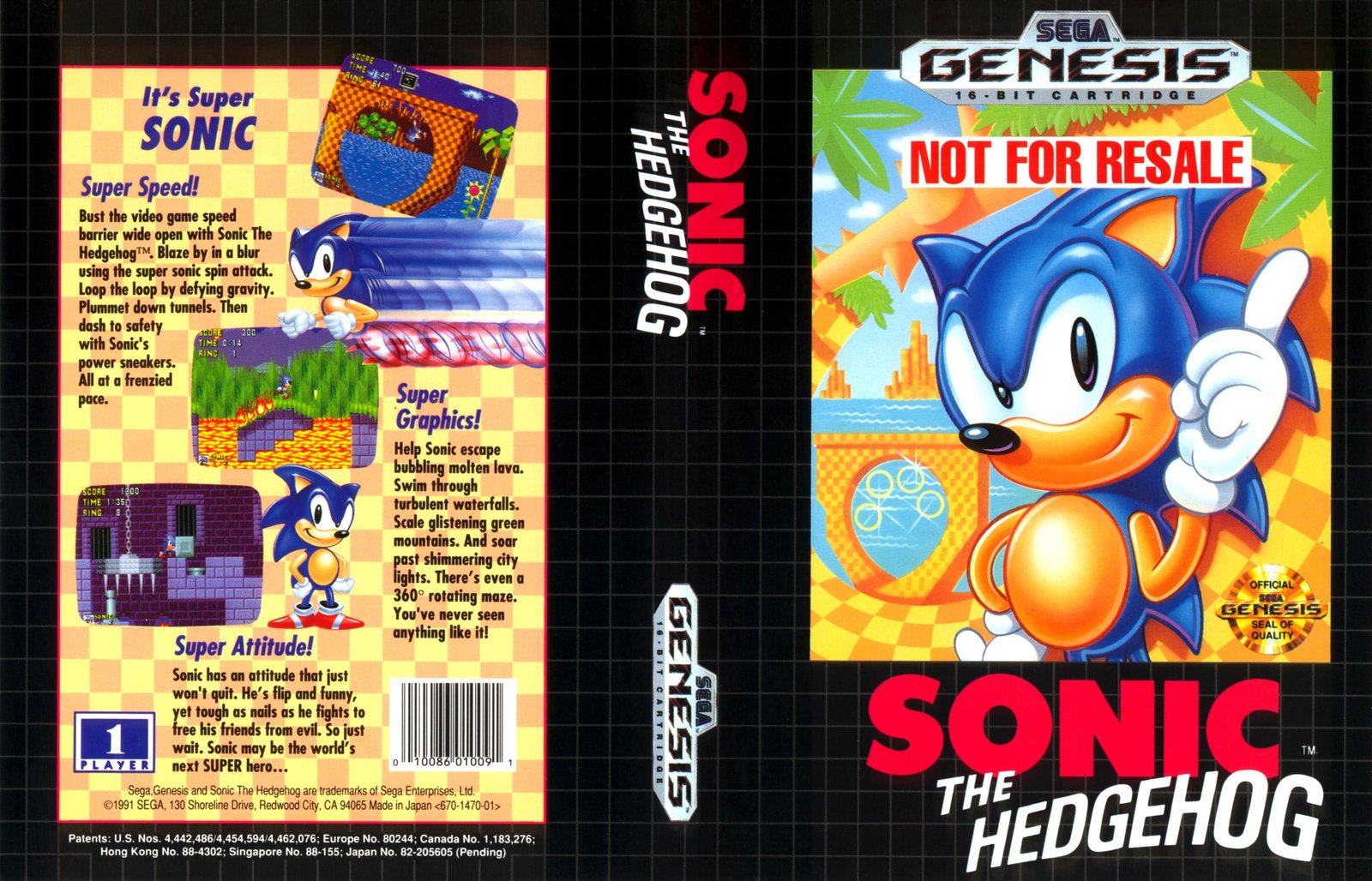sonic the hedgehog sega genesis