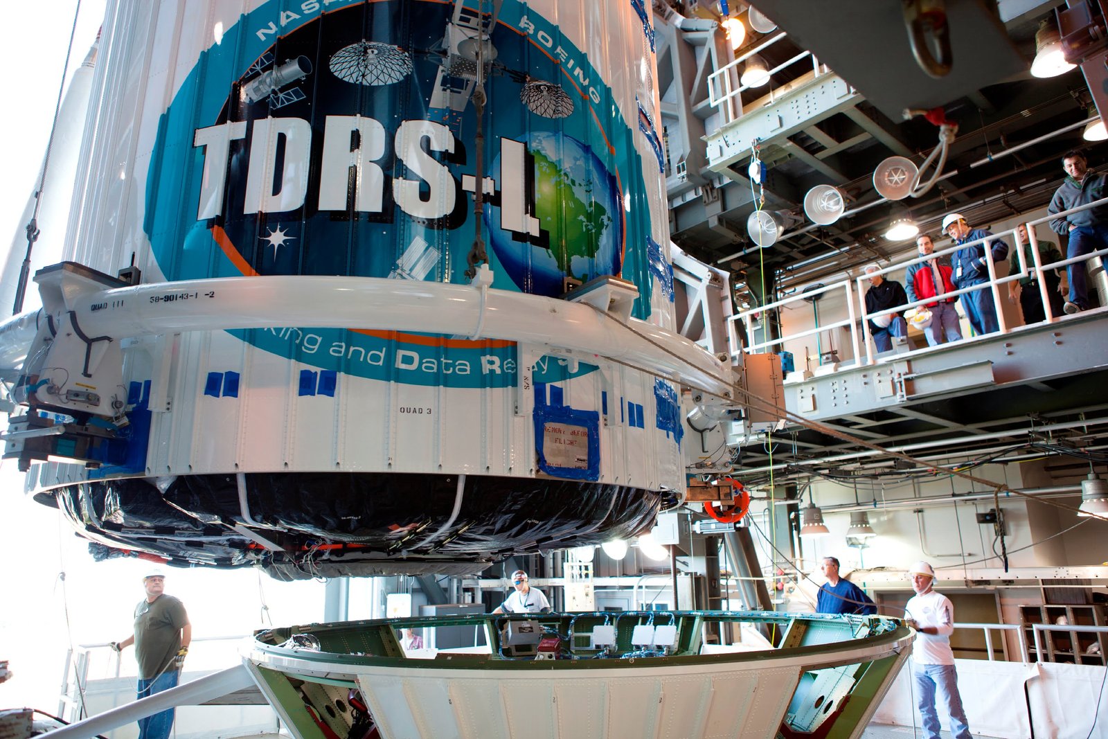 TDRS-L Mated to Atlas V