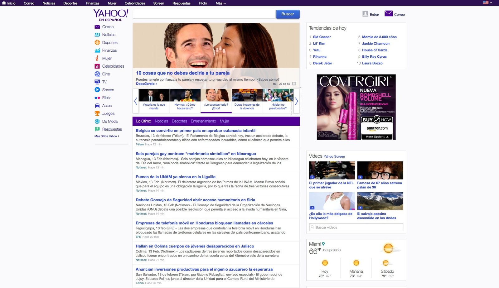 Yahoo! en Español - PC Version