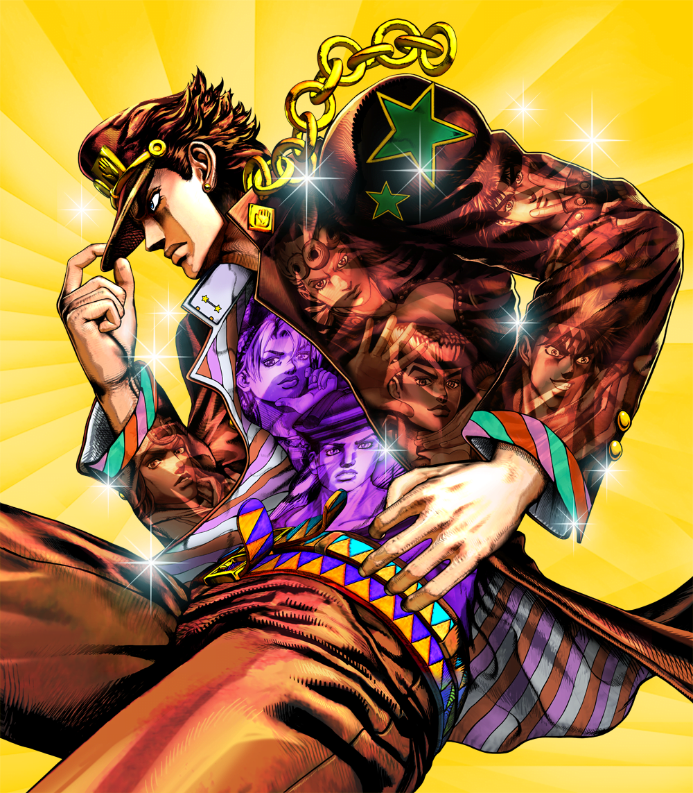 JoJos All Star Battle Key Art
