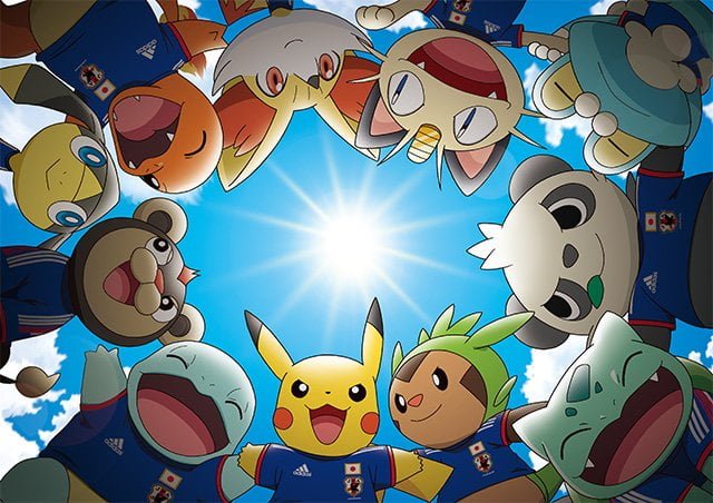 Japan 2014 FIFA World Cup Brazil Team Pikachu 001