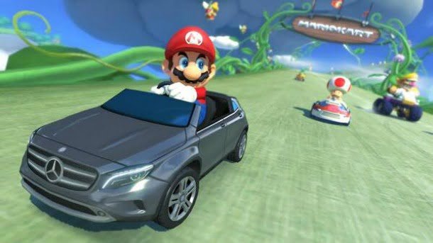 Mario Kart 8 - Mercedes Benz
