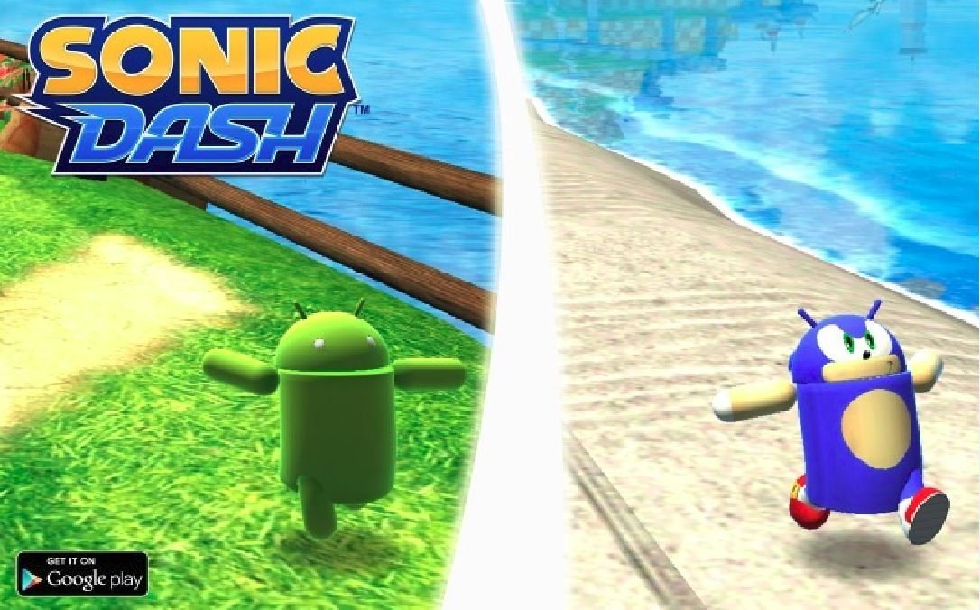 sonic dash andronic version 002