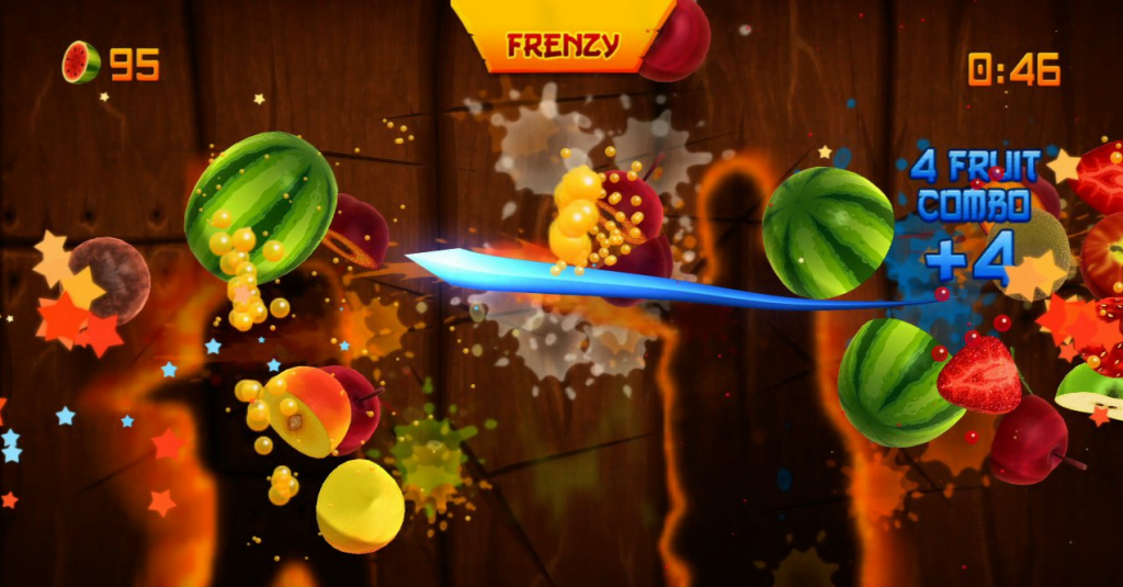 Fruit Ninja Kinect