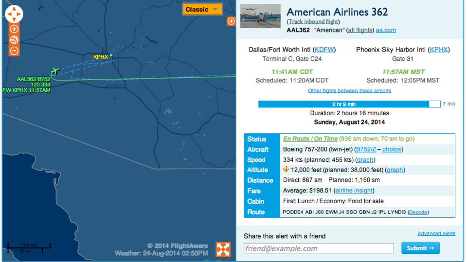 AA Flight 362 diverted 001