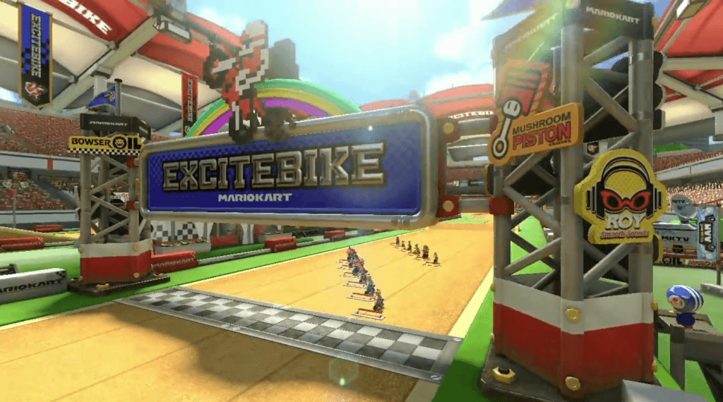 Mario Kart 8 DLC: Excitebike Arena