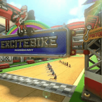 Mario Kart 8 DLC: Excitebike Arena