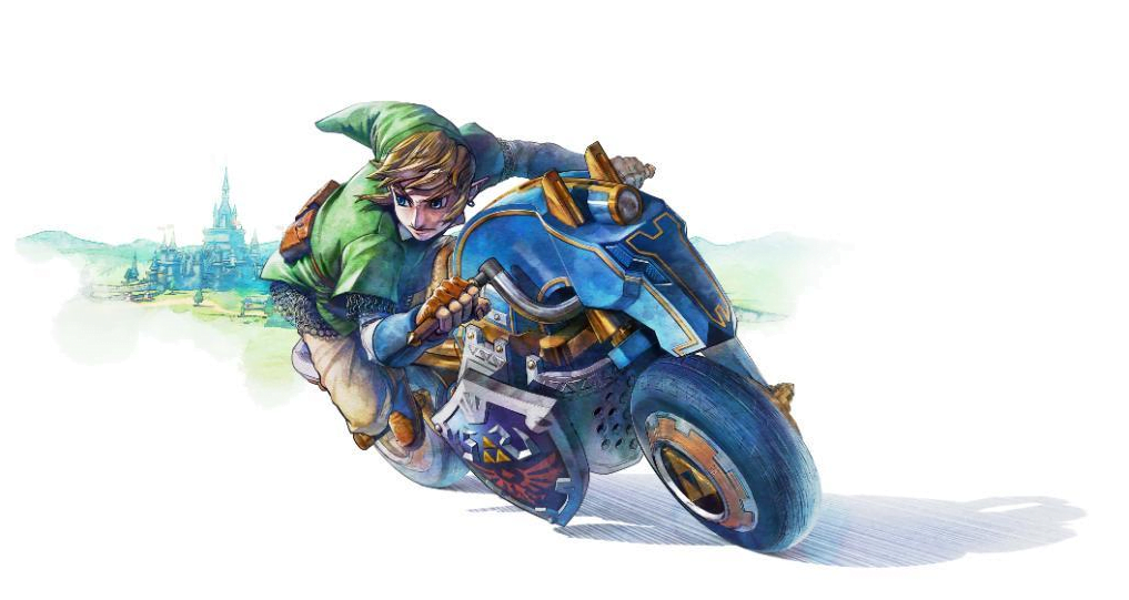 Mario Kart 8 - Link - Master Cycle