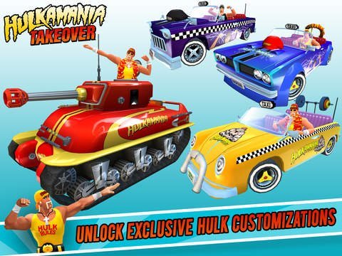 Crazy Taxi City Rush - Hulk Takeover