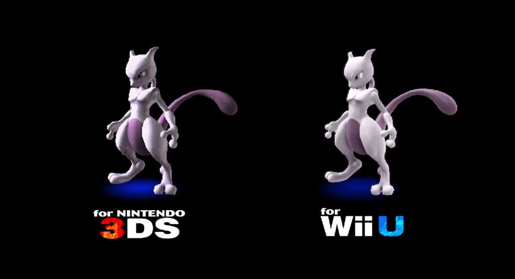 Super Smash Bros (Wii U / 3DS) - Mewtwo