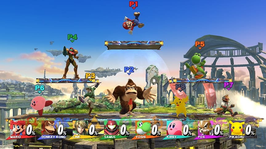 Super Smash Bros for Wii U: 8-Player Smash