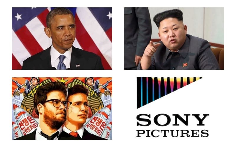 Obama / Kim Jong-Un / The Interview / Sony Pictures