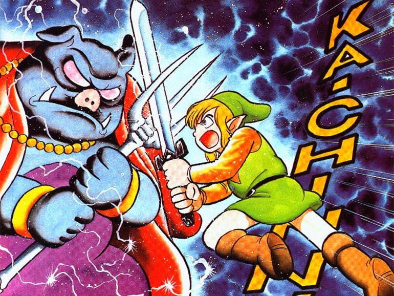 The Legend of Zelda: A Link to the Past / Comic by Shotaro Ishinomori