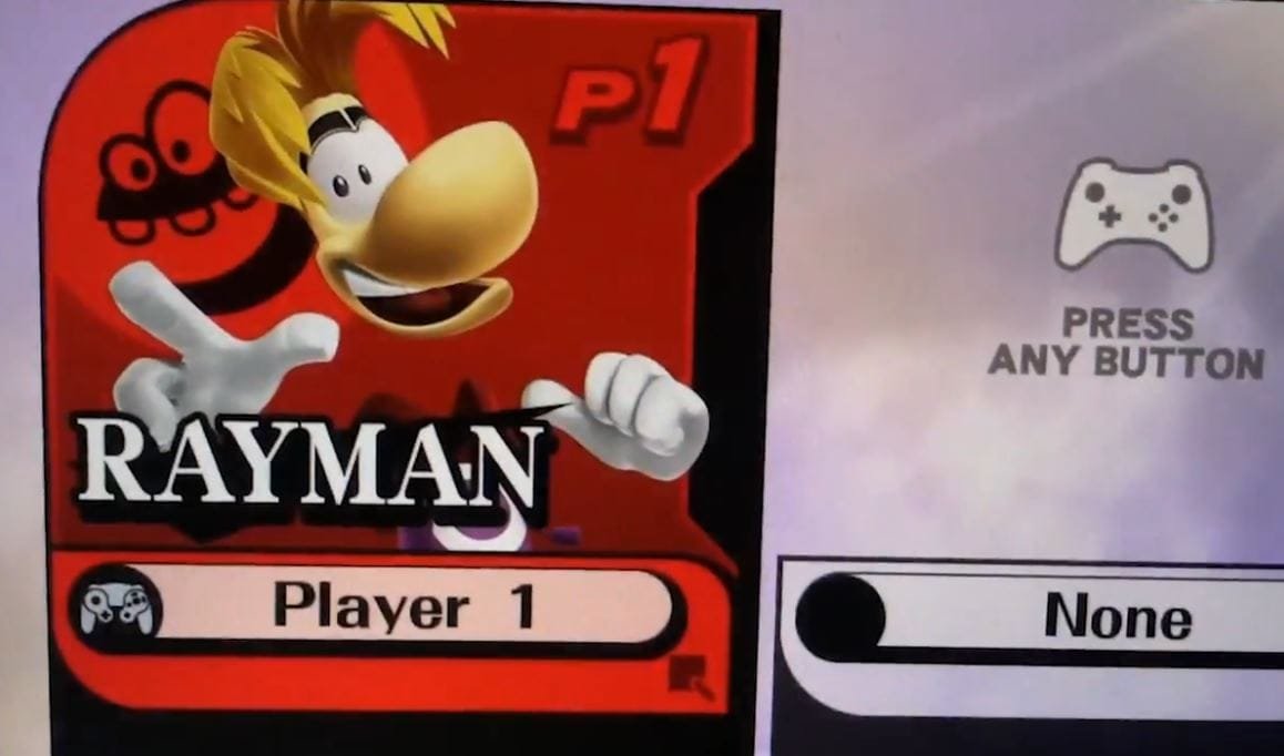 Fake Rayman in Smash