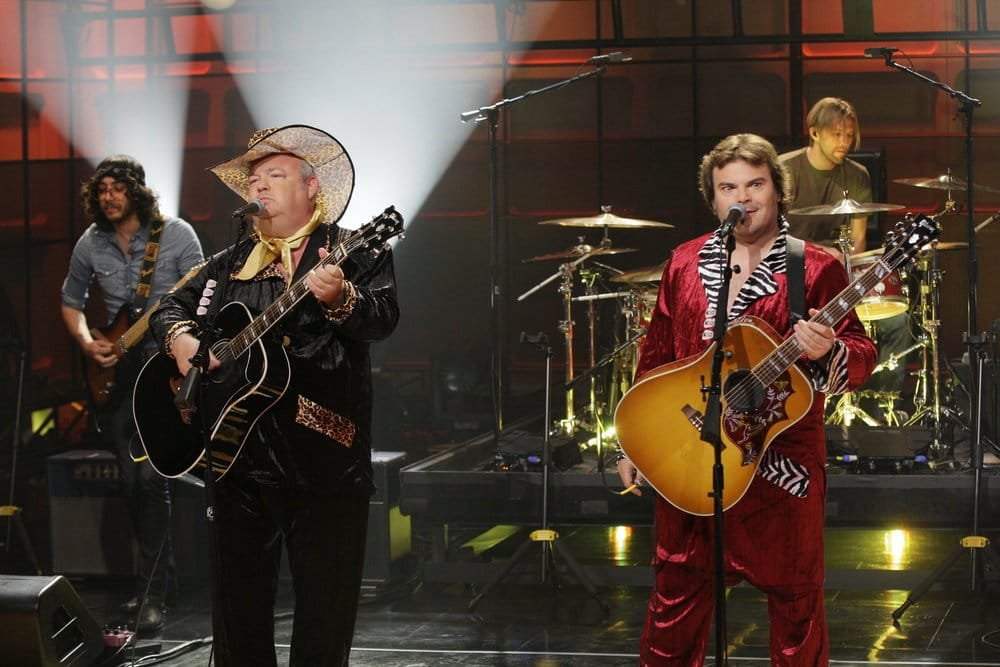 Tenacious D en The Tonight Show with Jay Leno - (Foto por: Paul Drinkwater/NBC/NBCU Photo Bank)