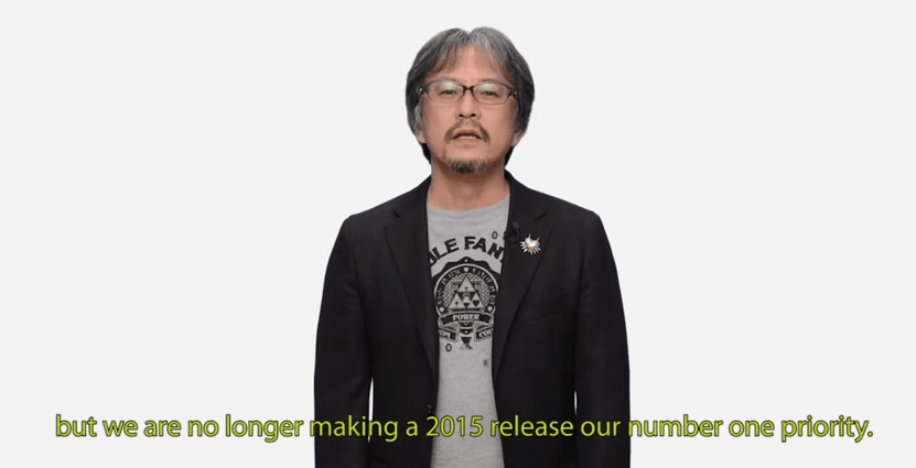 Aonuma announcement: The Legend of Zelda for Wii U launch not in 2015