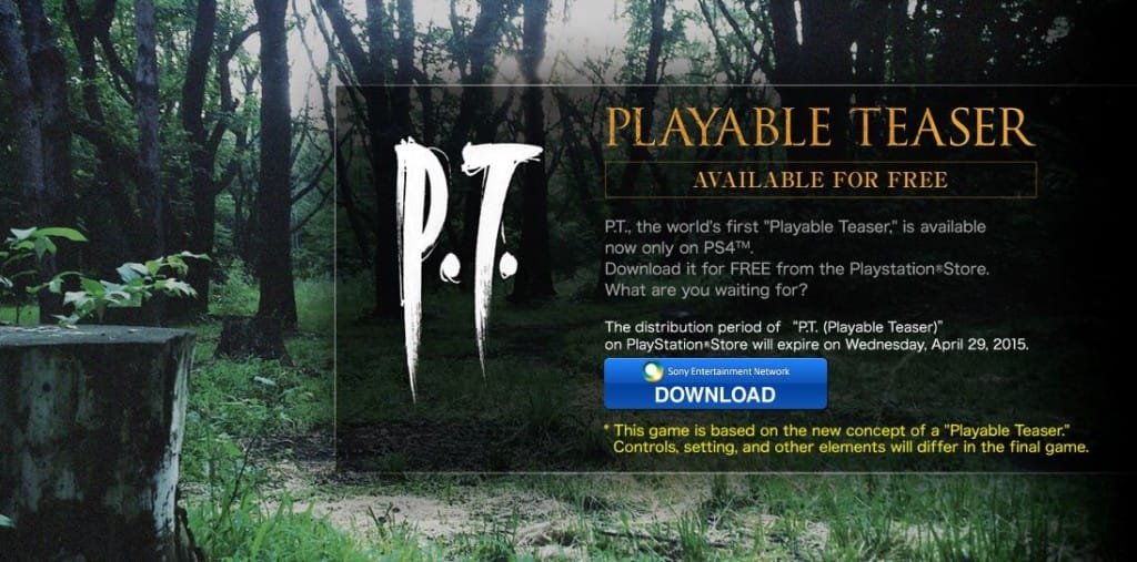 Konami planea retirar el avance jugable de Silent Hills de la PSN