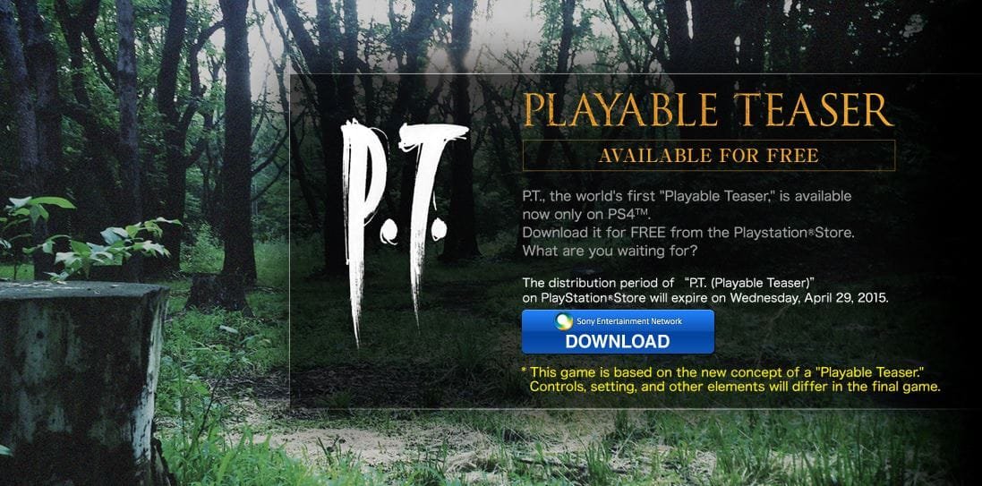 Konami planea retirar el avance jugable de Silent Hills de la PSN