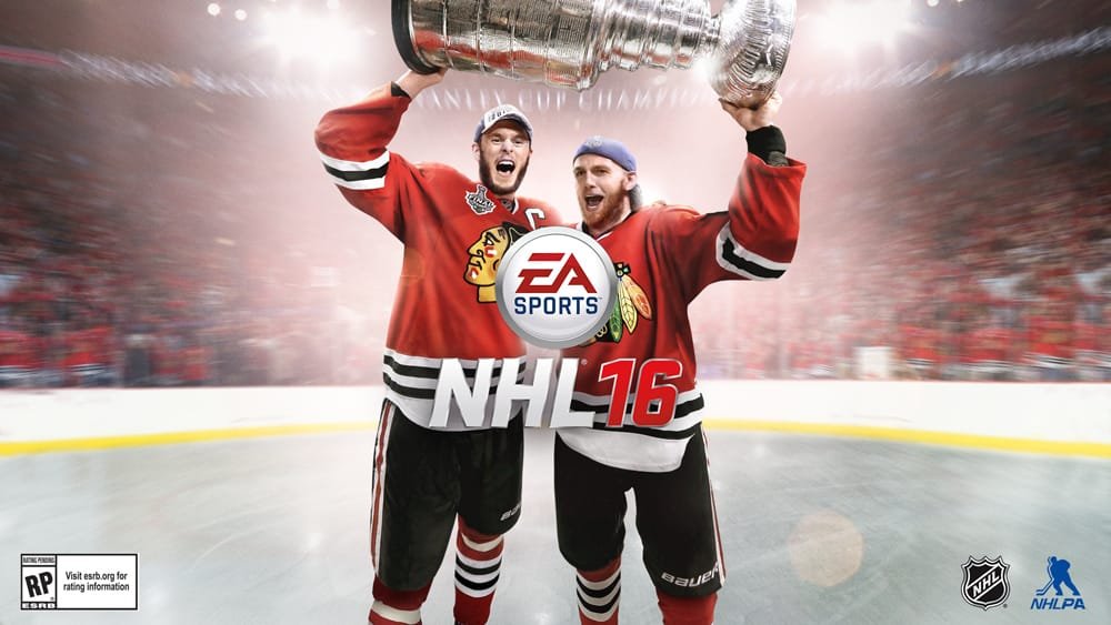 EA Sports: 2015 Stanley Cup Champions Jonathan Toews and Patrick Kane selected as NHL 16 Cover Athletes