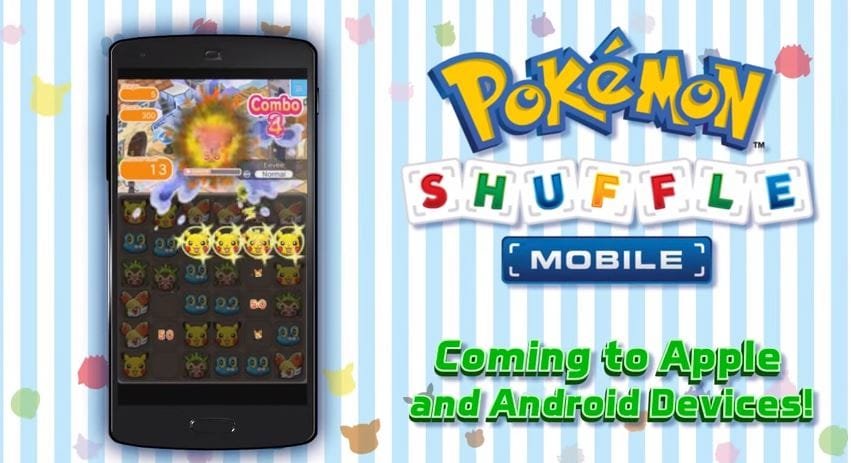 Pokémon Shuffle Mobile is coming to Android and iOS later this year
