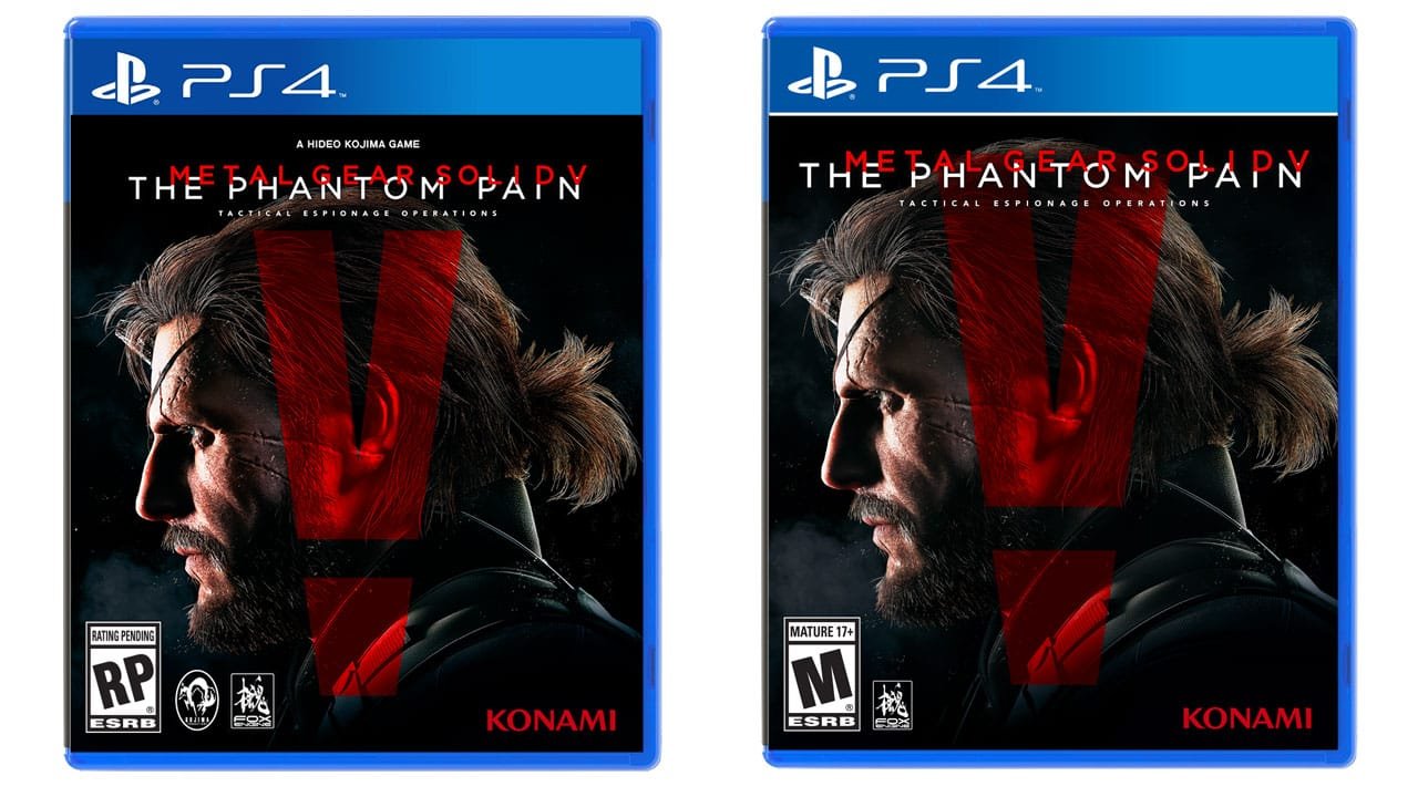 Konami quita el nombre de Kojima de la ilustración de la caja de MGSV: The Phantom Pain