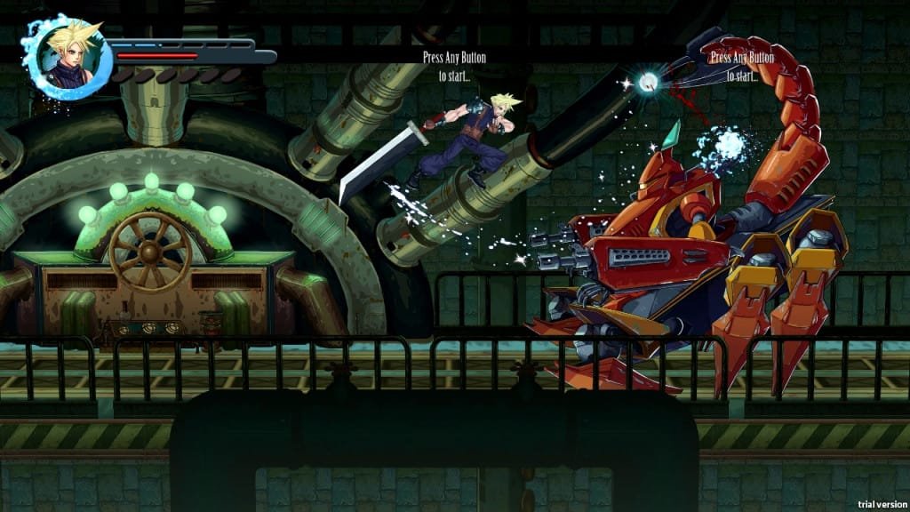 Final Fantasy VII gets reimagined by fans as a 2D side-scrolling game - Final Fantasy VII: Re-Imagined
