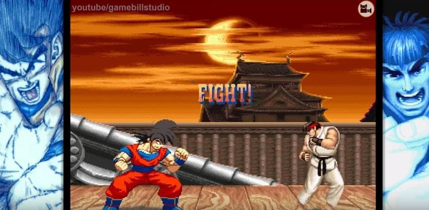 Goku shows his fighting talent in a Street Fighter 2 fan-made video