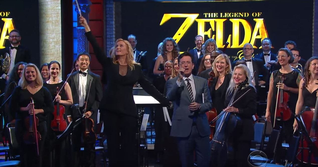 In case you missed it, watch The Legend of Zelda: Symphony of the Goddesses on Colbert