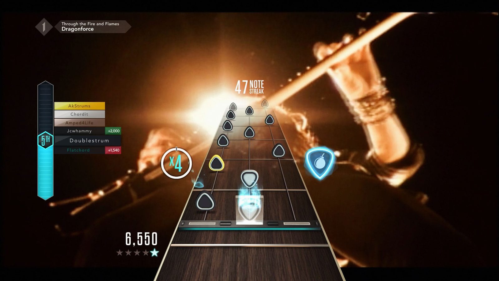 Guitar Hero Live DragonForce Through the Fire and Flames 001