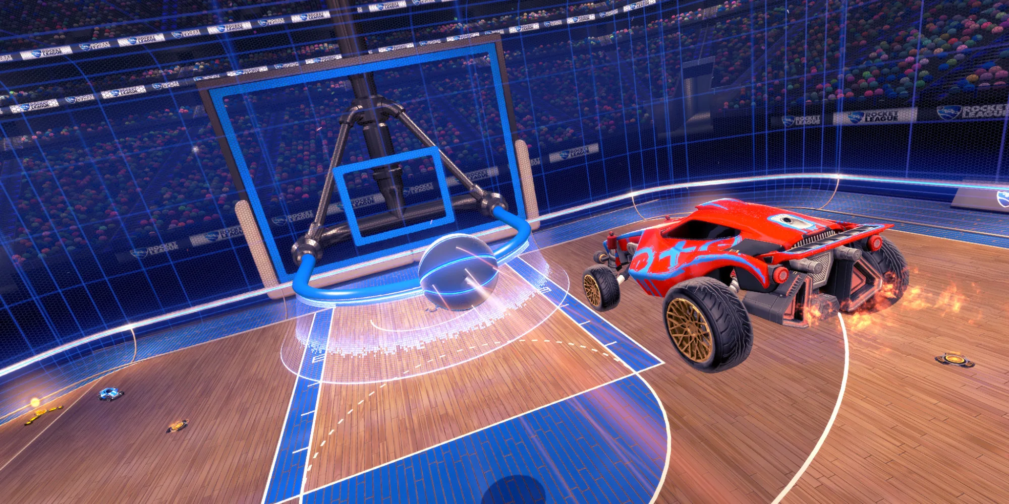 Rocket League Hoops mode is coming on April 26