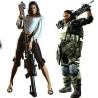A few examples of Latinx video game characters. From left to right: King from Tekken, Isabela Keys from Dead Rising, Dominic Santiago from Gears of War, Rico Velasquez from Killzone.