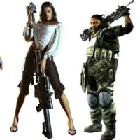 A few examples of Latinx video game characters. From left to right: King from Tekken, Isabela Keys from Dead Rising, Dominic Santiago from Gears of War, Rico Velasquez from Killzone.