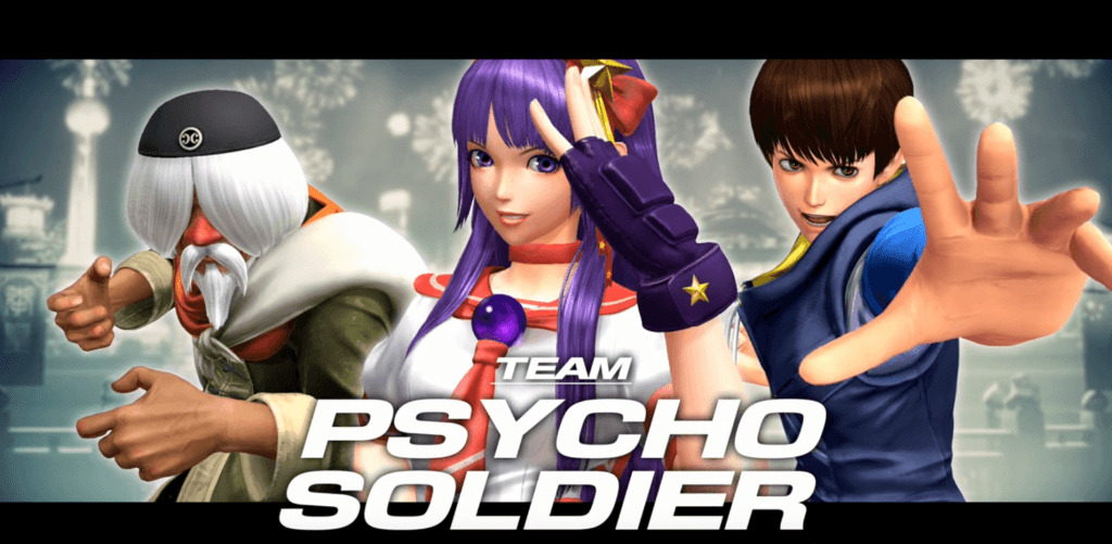 The King of Fighters XIV's Team Psycho Soldier