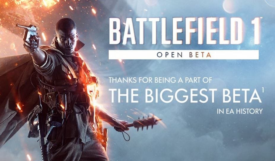 Beta abierta de Battlefield 1