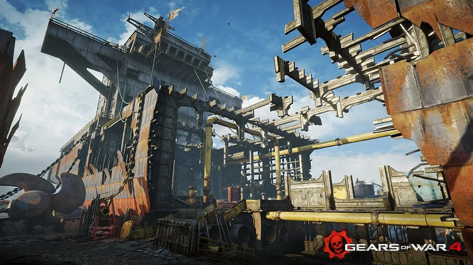 Gears of War 4 - Mapa "DryDock"