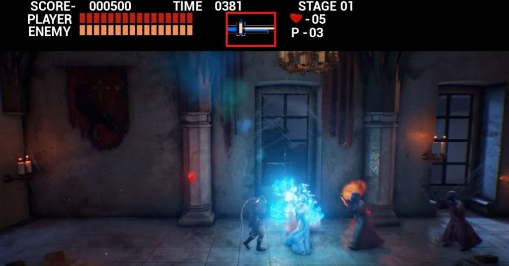 Remake de Castlevania hecho por Dejawolfs