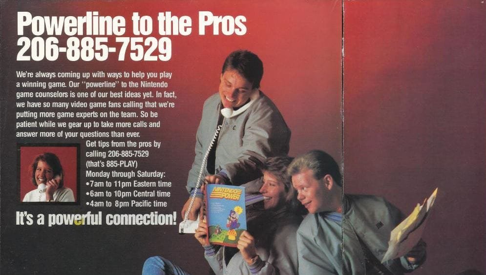 Nintendo Power Line