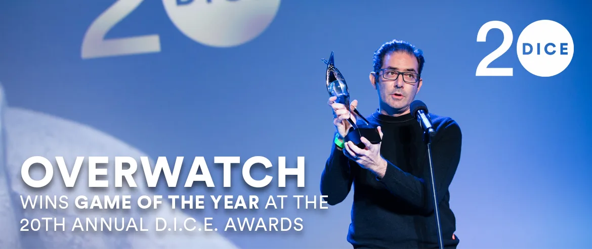 Overwatch gana Juego del Año en los Premios DICE 2017