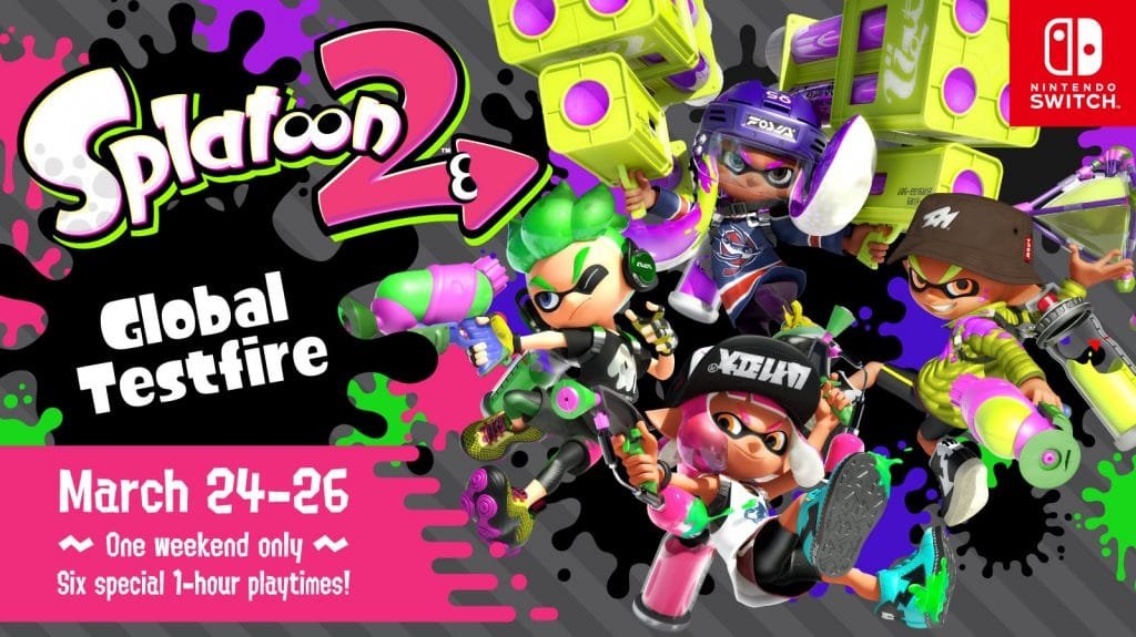 Global Testfire de Splatoon 2