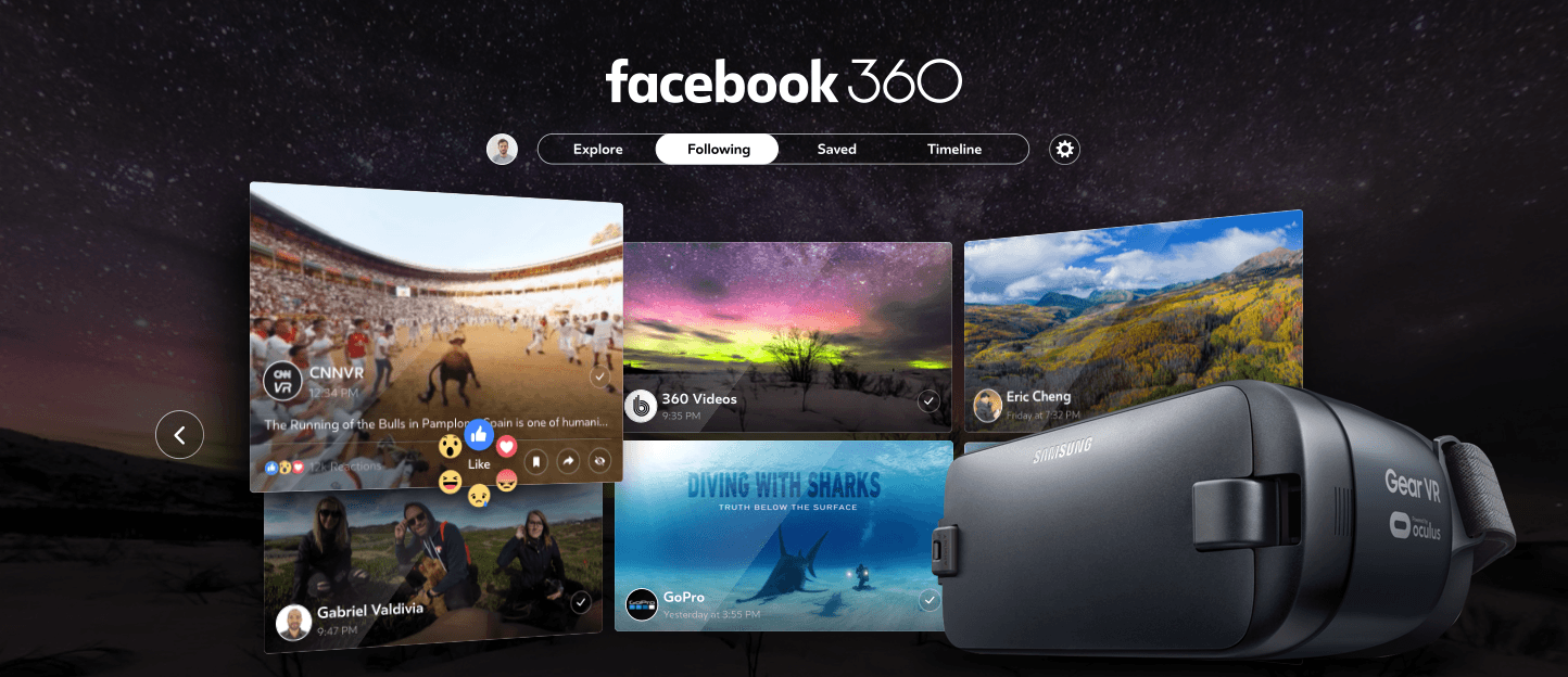Facebook 360 - Headset + Grid