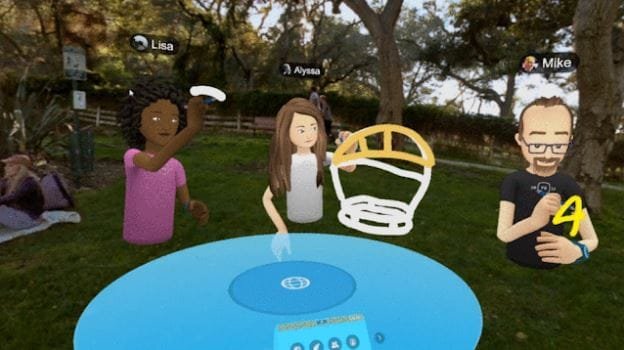 Facebook Spaces
